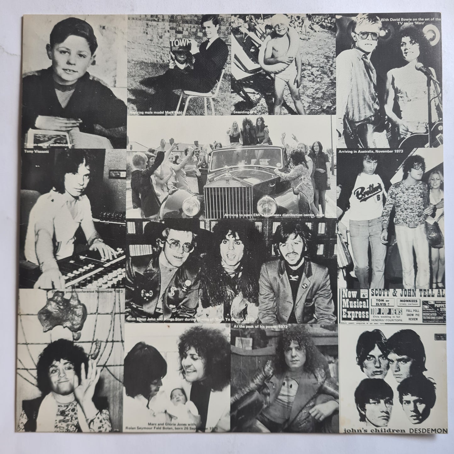 Marc Bolan (T.Rex) – 20th Century Boy - 1981 - Vinyl Record 3LP