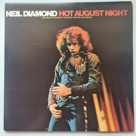 Neil Diamond – Hot August Night - 1972 (New Zealand Pressing) - Vinyl Record 2LP