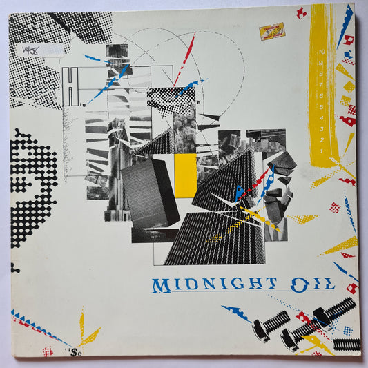 Midnight Oil – 10,9,8,7,6,5,4,3,2,1  - 1982 - Vinyl Record LP
