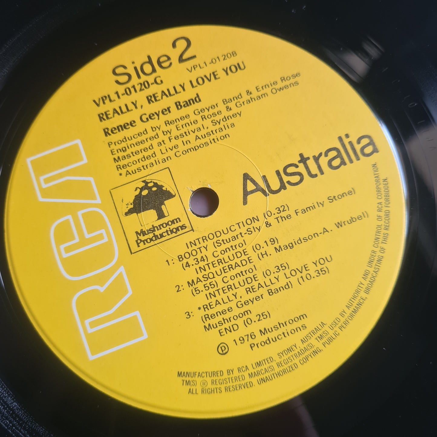 Rene Geyer – Really Really Love You - 1976 (Gatefold) -Vinyl Record LP