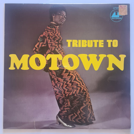 Various - Tribute To Motown - 1972 - Vinyl Record LP