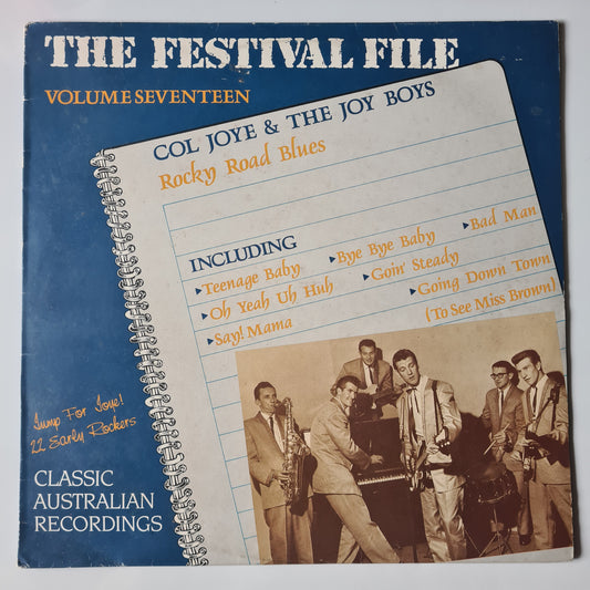 Col Joye & The Joy Boys – Rocky Road Blues: The Festival File Volume Seventeen - 1989 - Vinyl Record LP
