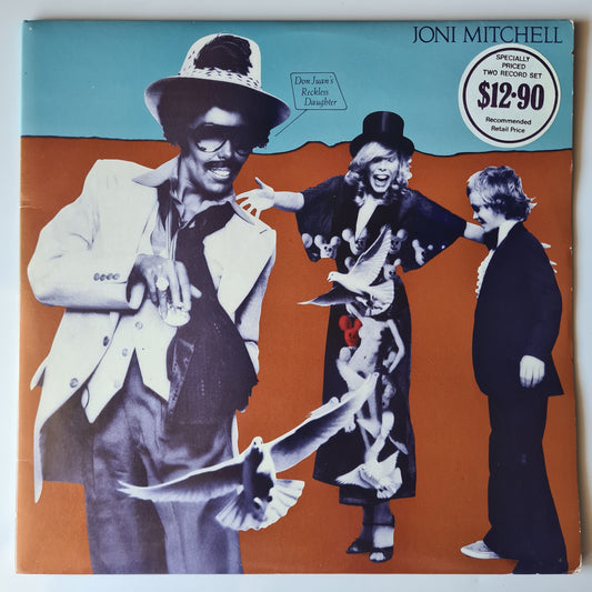 Joni Mitchell – Don Juan's Reckless Daughter - 1977 (Australian pressing) - Vinyl Record 2LP