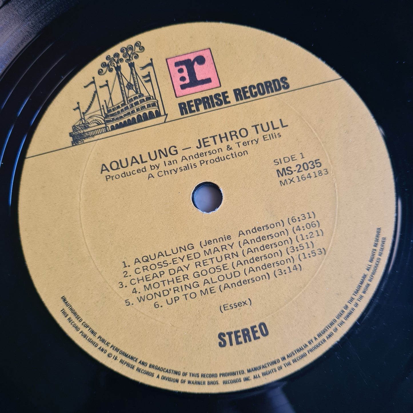 Jethro Tull – Aqualung - 1971 - Vinyl Record LP