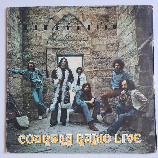 Country Radio – Country Radio Live - 1972 (textured sleeve pressing) - Vinyl Record LP