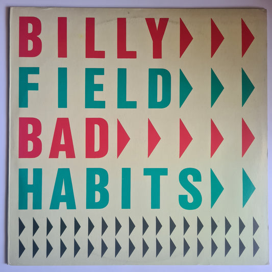 Billy Field - Bad Habits – 1981 - Vinyl Record LP (near mint)