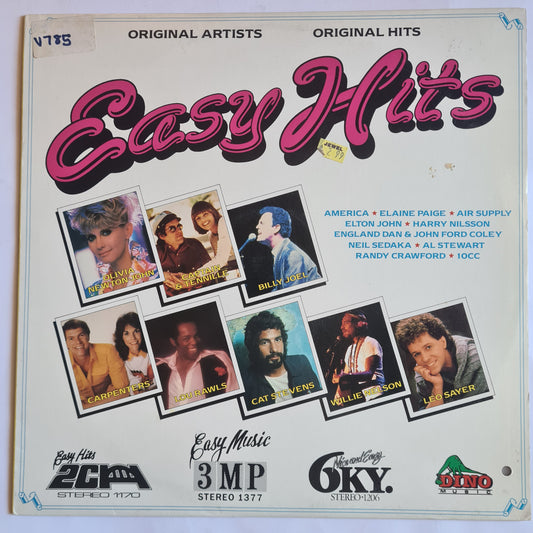 Various Artists/Hits album - Easy Hits - 1988 - Vinyl Record LP