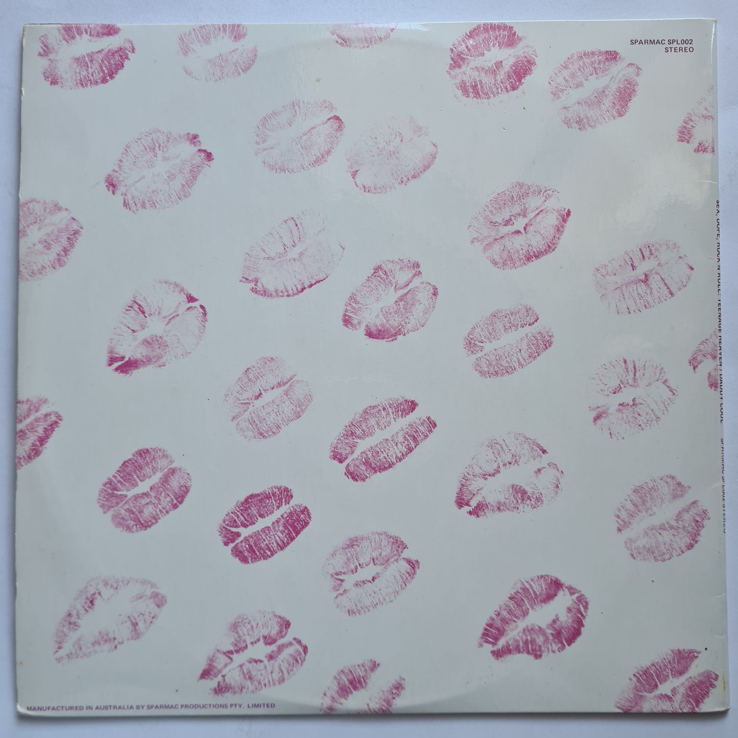 Daddy Cool – Sex, Dope, Rock'n'Roll: Teenage Heaven - 1972 - Gatefold Vinyl Record LP