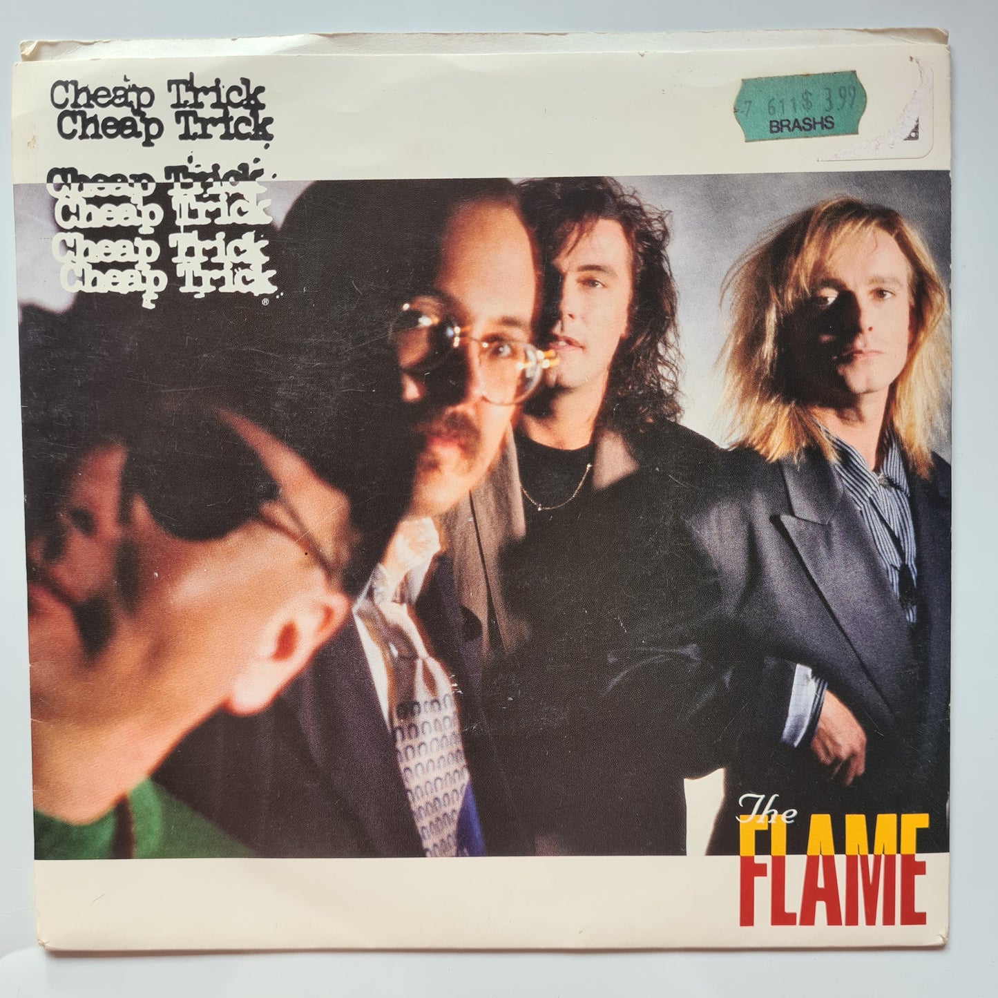 Cheap Trick - The Flame/ Through The Night - 1988 - Vinyl Record 7" Single - 45 RPM