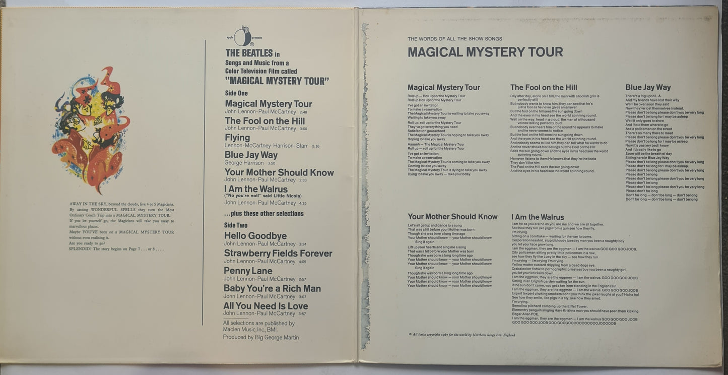 The Beatles – Magical Mystery Tour - 1967 (1976 Japanese Pressing) - Gatefold Vinyl Record LP