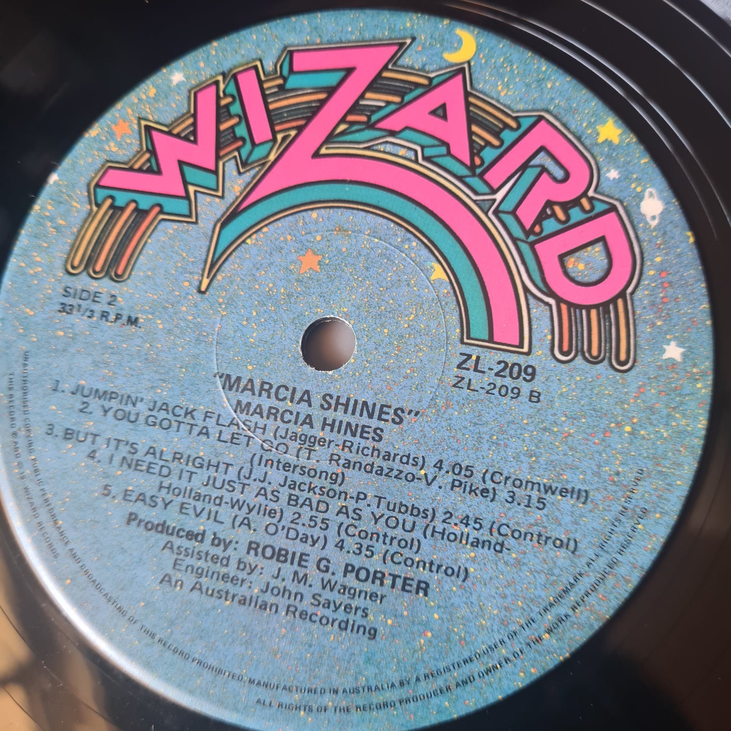 Marcia Hines – Marcia Shines - 1975 (1st pressing) - Vinyl Record LP (Debut Album)