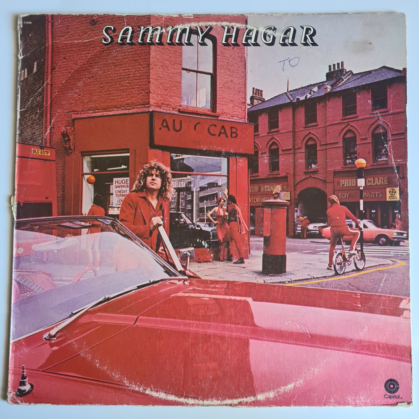 Sammy Hagar (Van Halen) – Sammy Hagar- 1977 - Vinyl Record LP