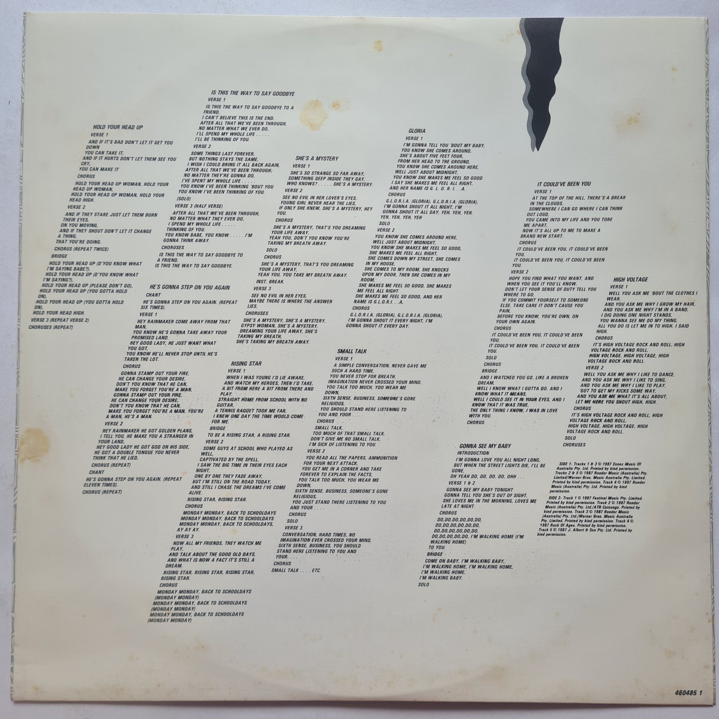The Party Boys – The Party Boys - 1987 Vinyl Record LP (near mint)