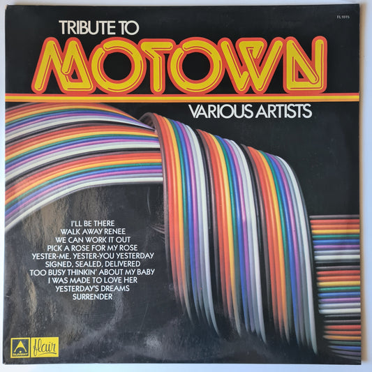 Various - A Tribute To Motown - Vinyl Record LP