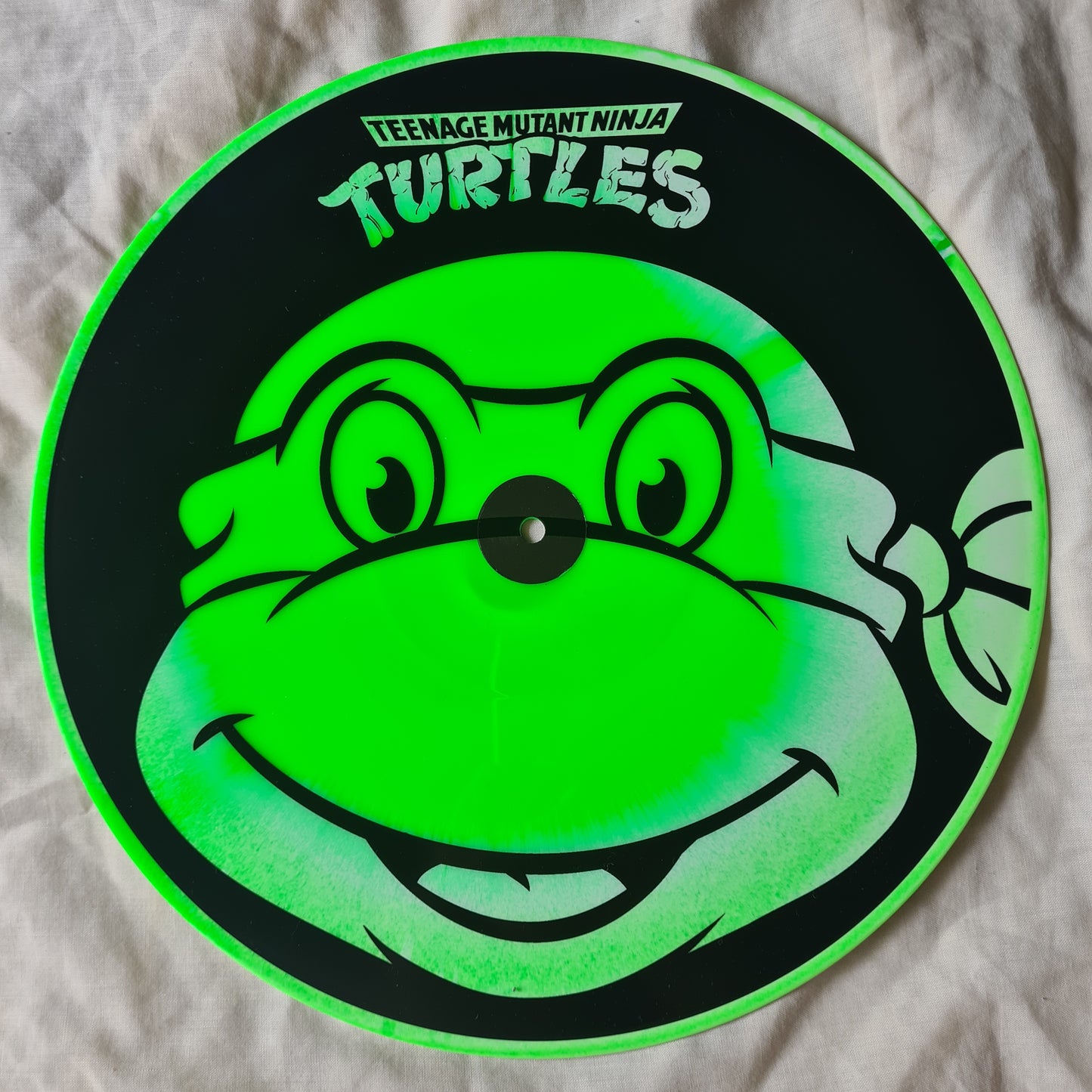 Teenage Mutant Ninja Turtles – Let's Kick Shell (Deluxe Edition,Tubular Turtle Swirl) - SNES Video Game Soundtrack- Vinyl Record EP