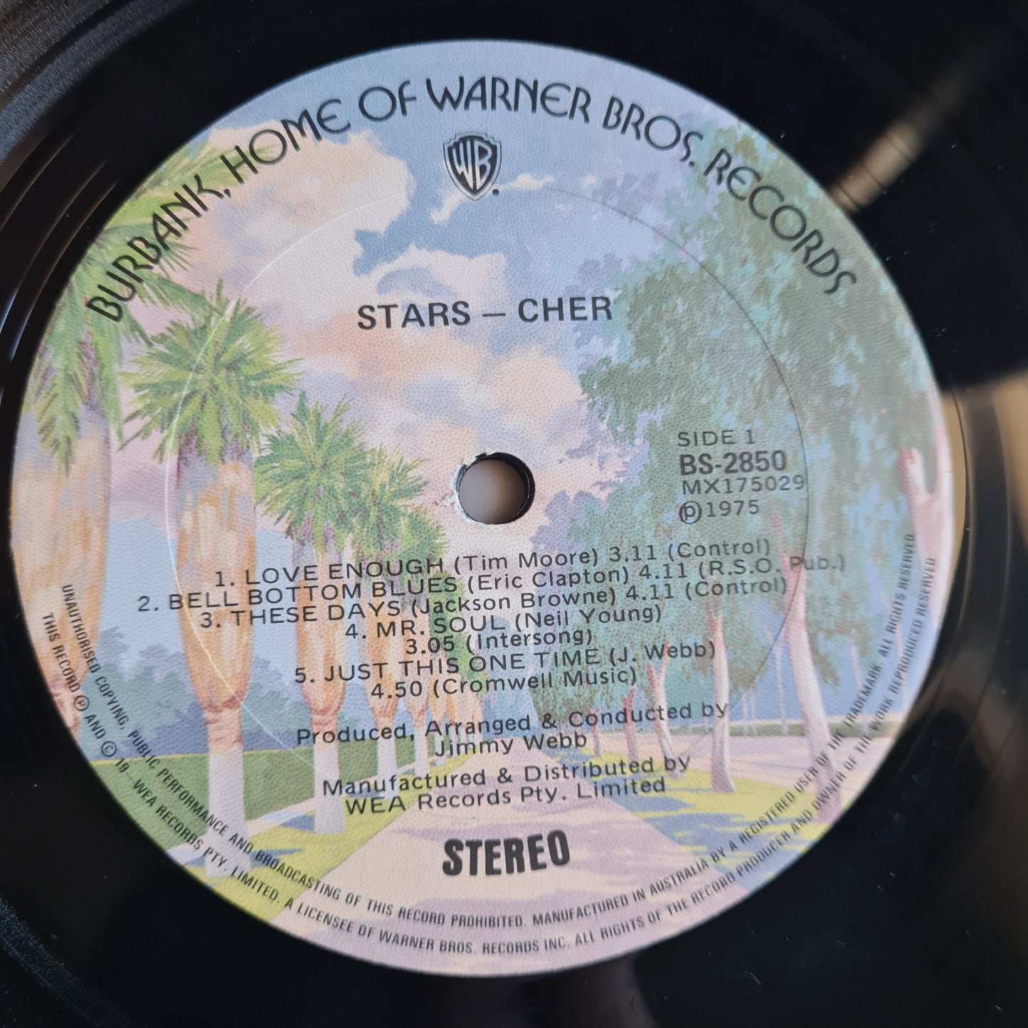 Cher – Stars - 1975 - Vinyl Record LP (near mint)