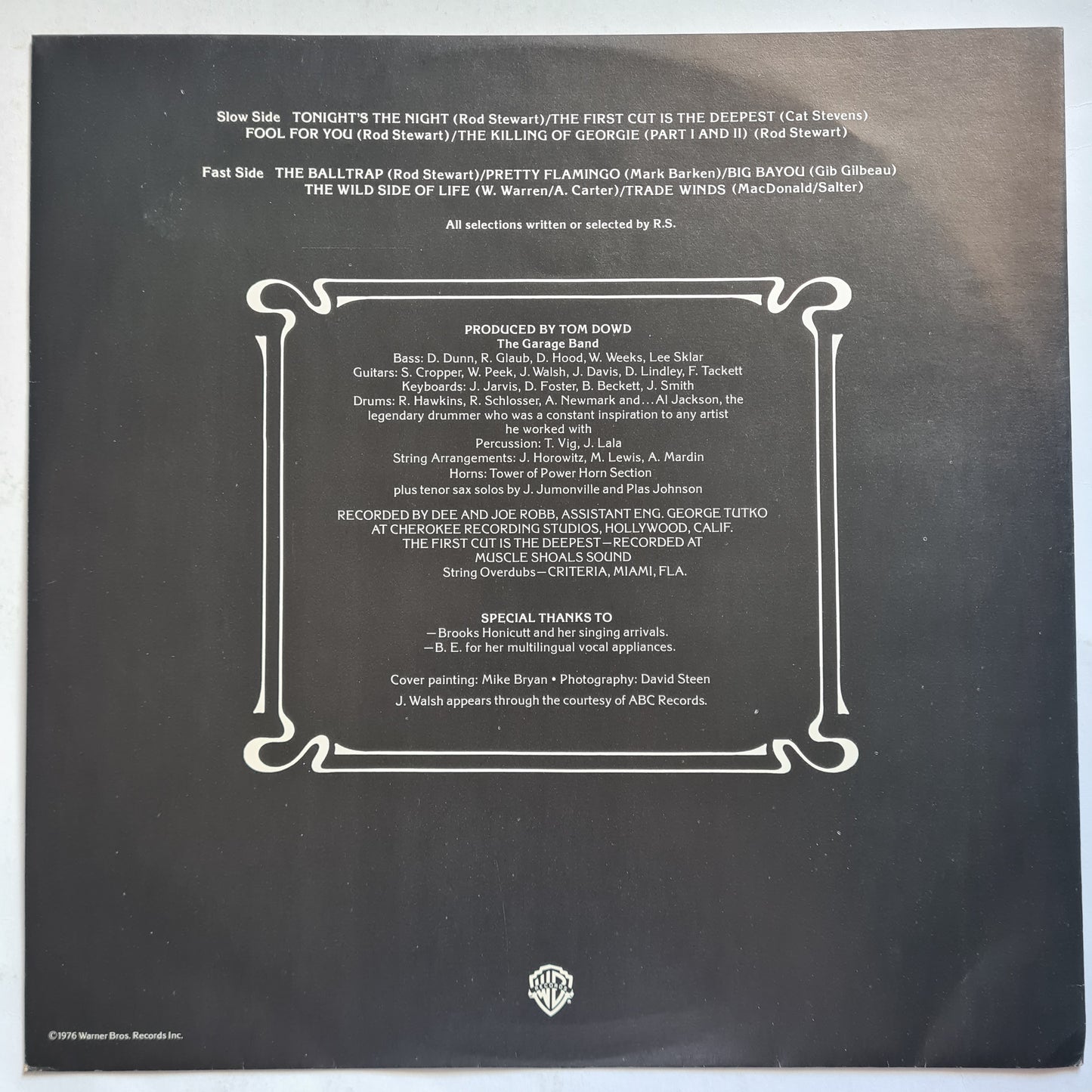Rod Stewart – A Night On The Town - 1976 - Vinyl Record LP