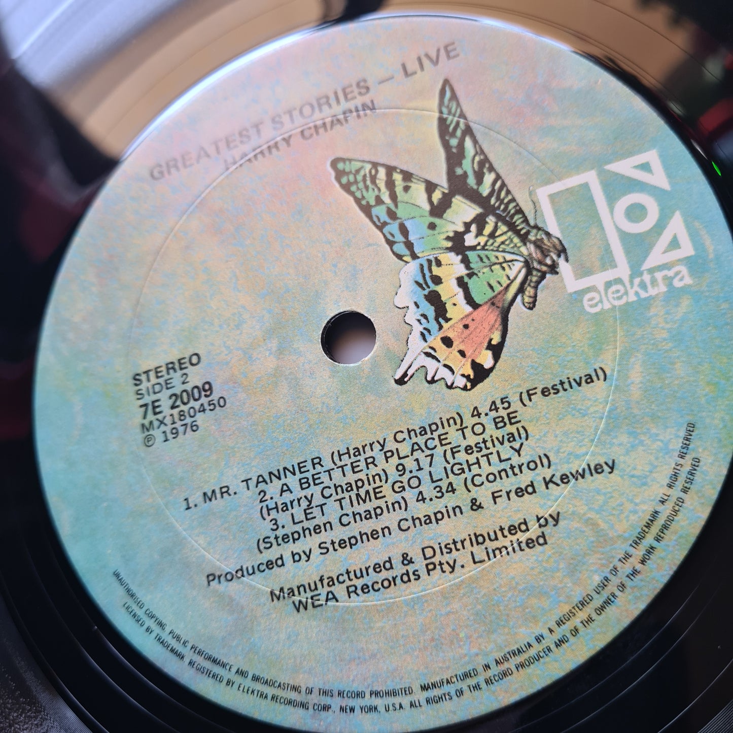 Harry Chapin – Greatest Stories: Live - 1976 - Vinyl Record 2LP (near mint)