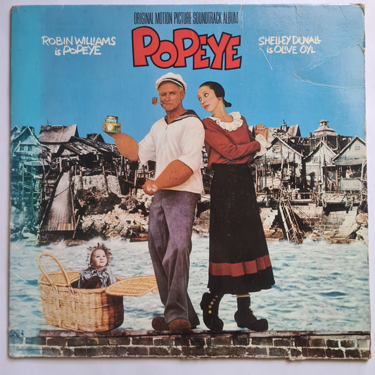 Various (Harry Nilsson) – Popeye - Original Motion Picture Soundtrack Album - 1980 Vinyl Record