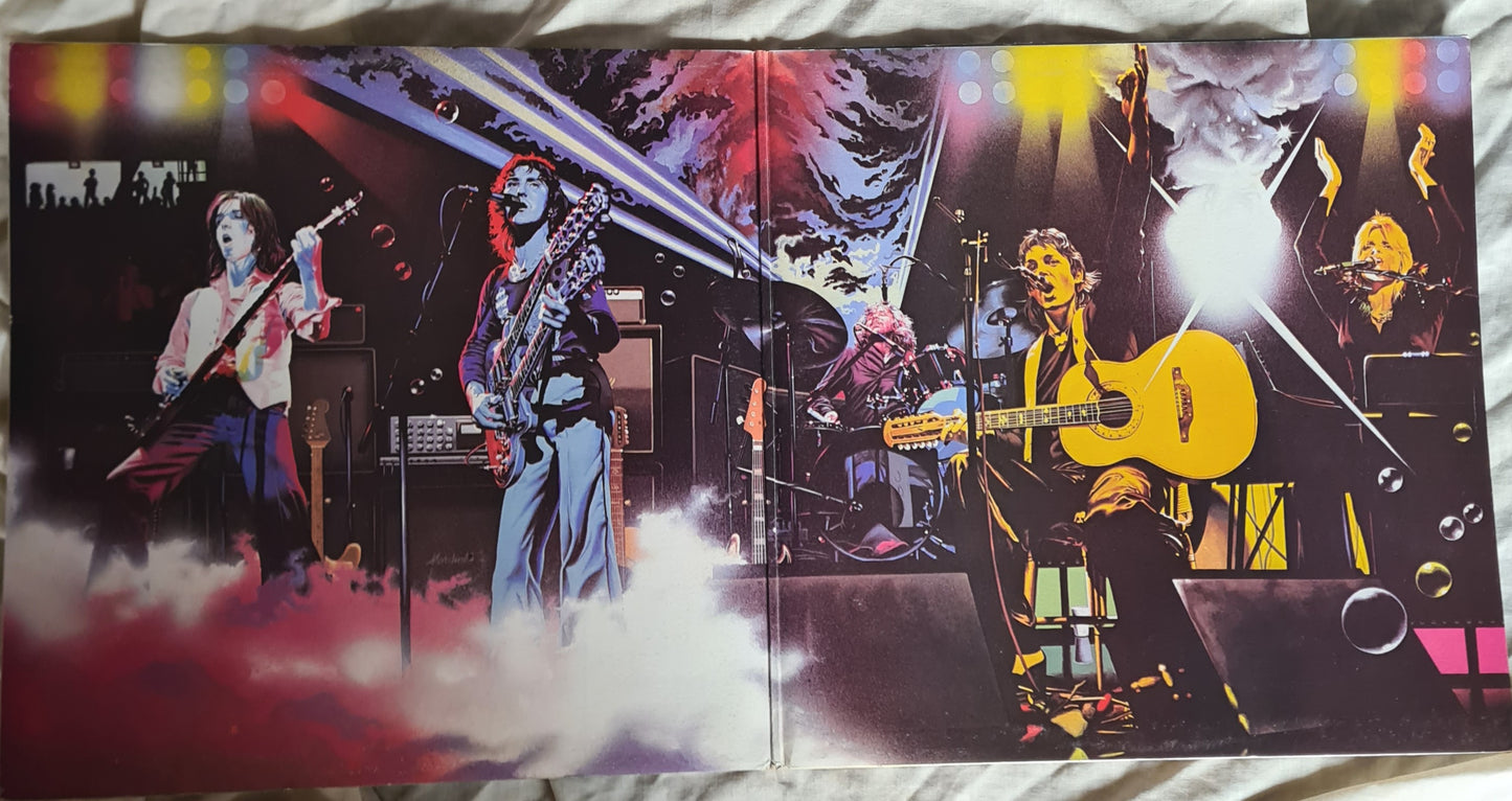 Wings (Paul McCartney) – Wings Over America (with Rare Poster)- 1973 (Gatefold) - 3LP Vinyl Record