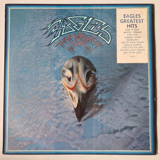 The Eagles – Their Greatest Hits: 71 to 75 - 1976 (1983 Australian Pressing with embossed cover) - Vinyl Record LP (near mint)