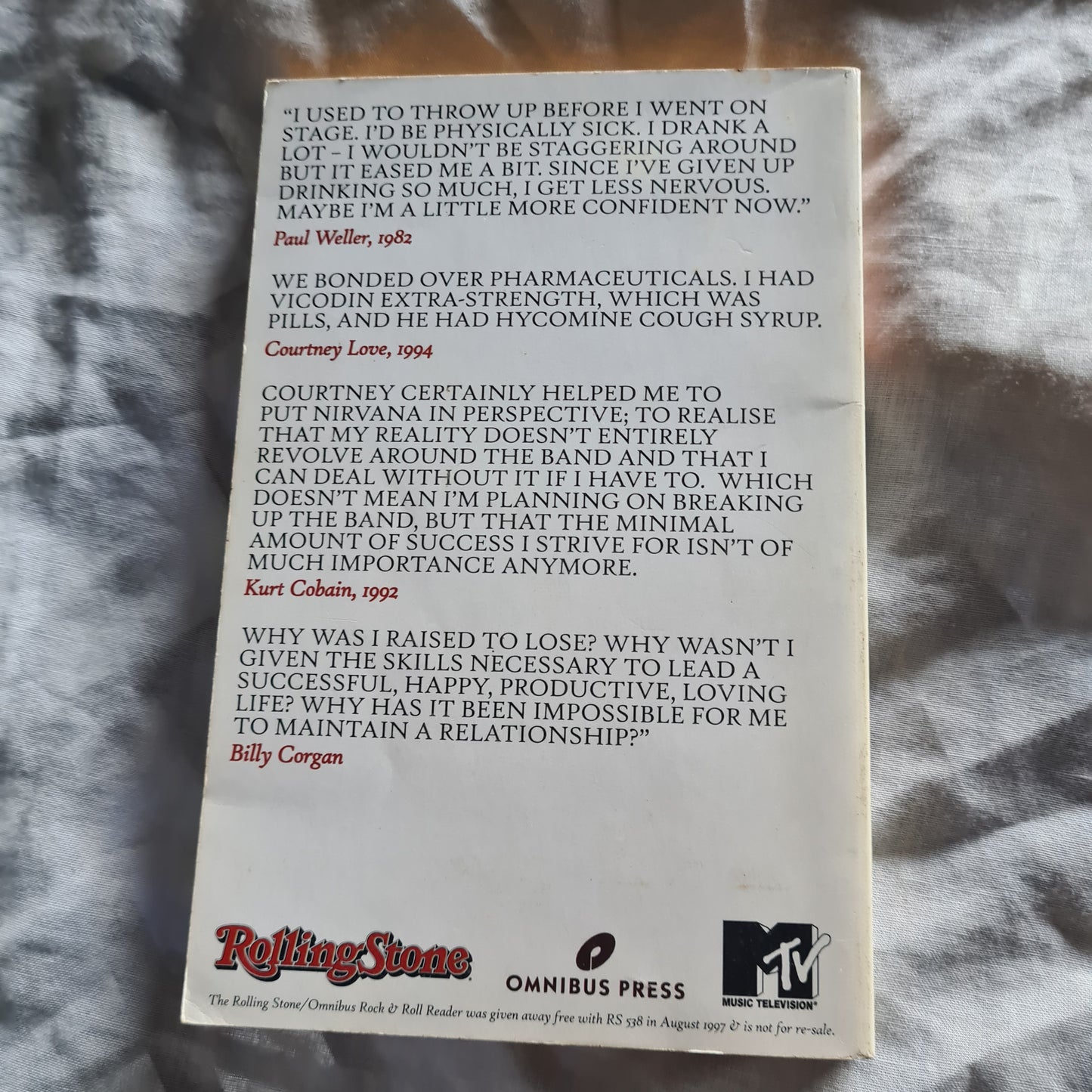 Rock & Roll Adventures: The Rolling Stone / Omnibus Press Reader- Paperback Book