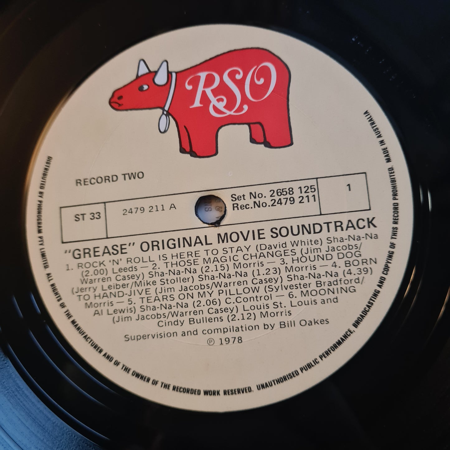 Grease – Original Soundtrack From The Motion Picture - 1978 (2LP Gatefold) - Vinyl Record (near mint)