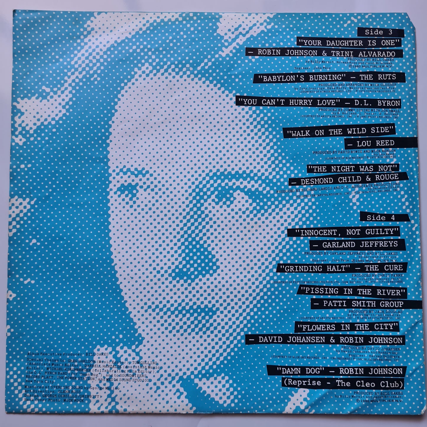 Times Square – The Original Motion Picture Soundtrack - 1980 (Gatefold 2LP) - Vinyl Record