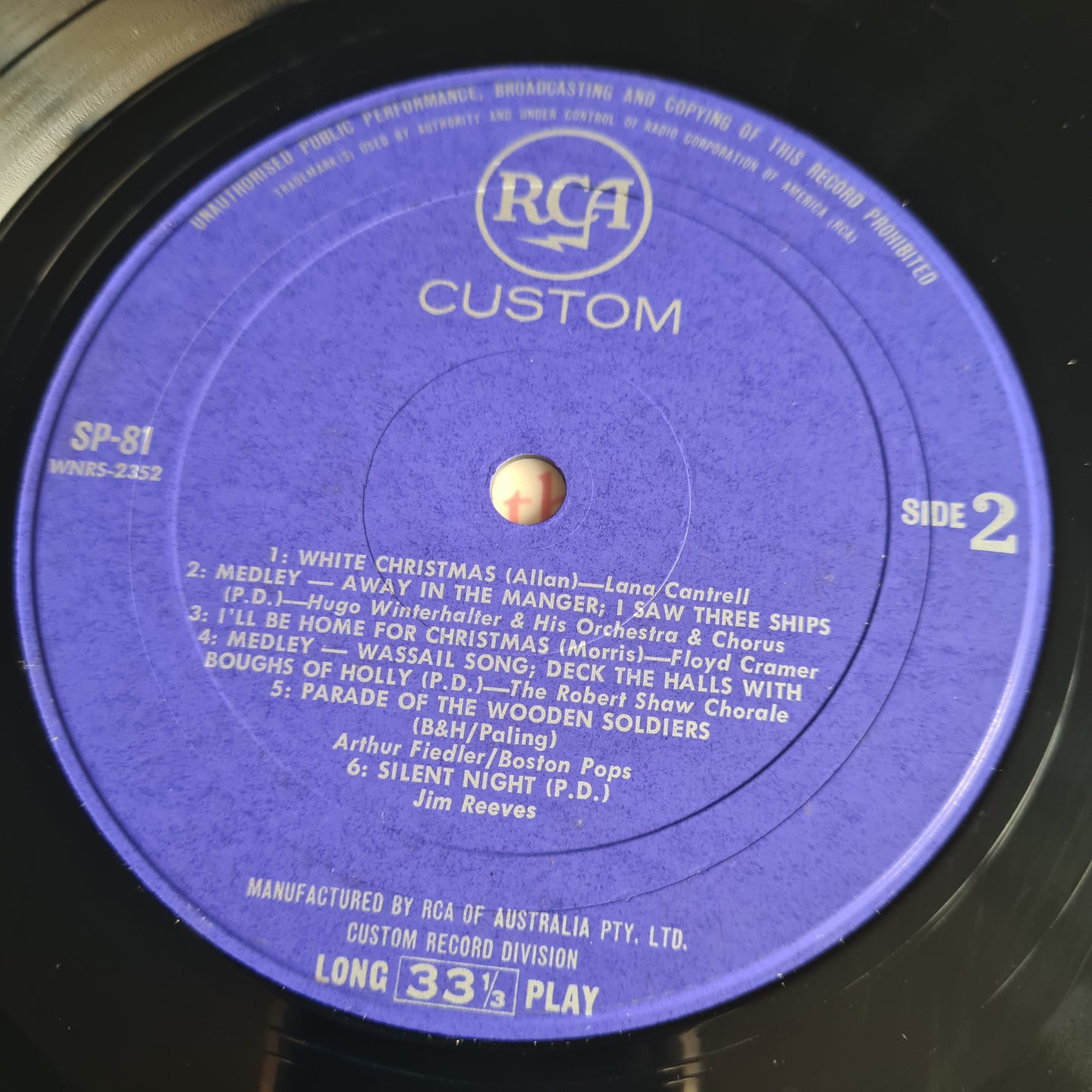 Various – Christmas Day With Colonel Sanders - 1968 (Australian Pressing) - Vinyl Record LP