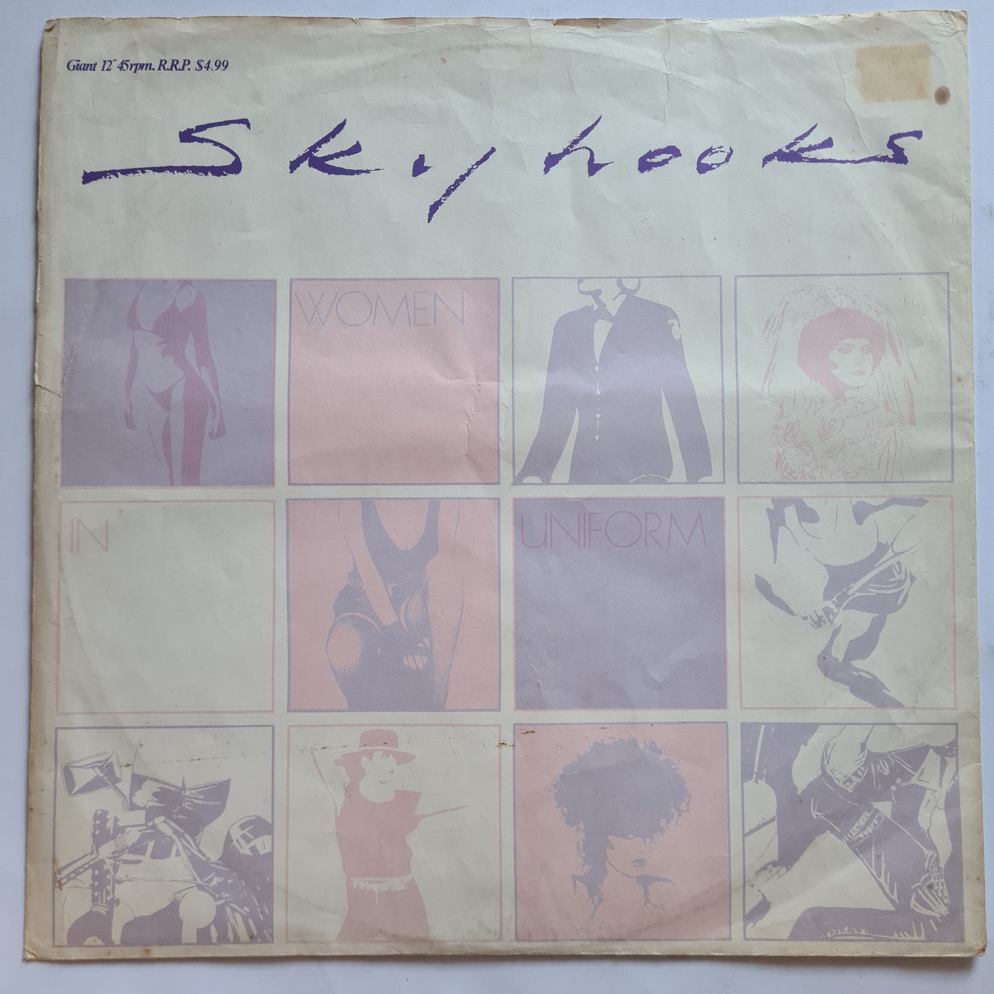 Skyhooks – Women In Uniform (Extended Dance Mix) - 1983 (12inch Single) - Vinyl Record