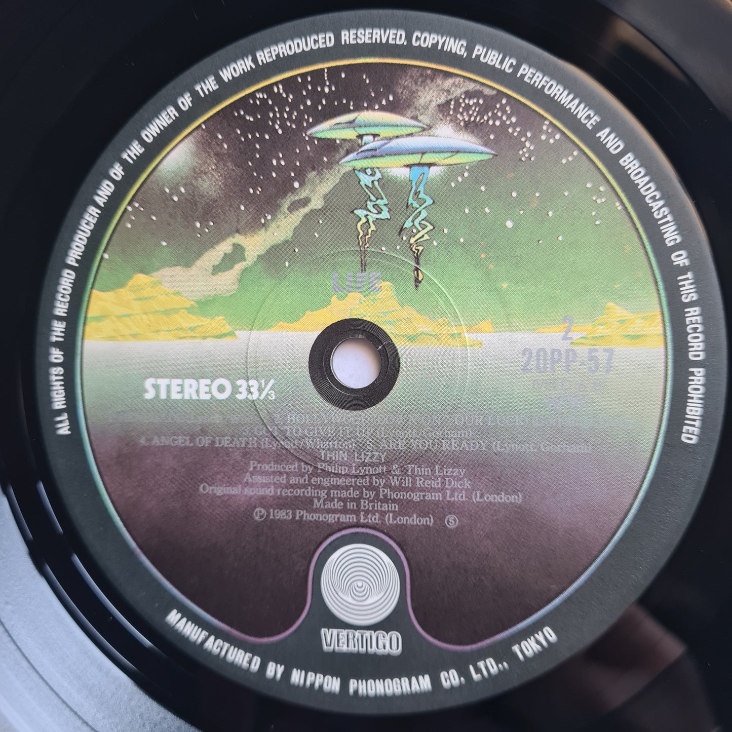 Thin Lizzy – Life Live - 1980 (2LP Japanese Pressing) - Vinyl Record (near mint)