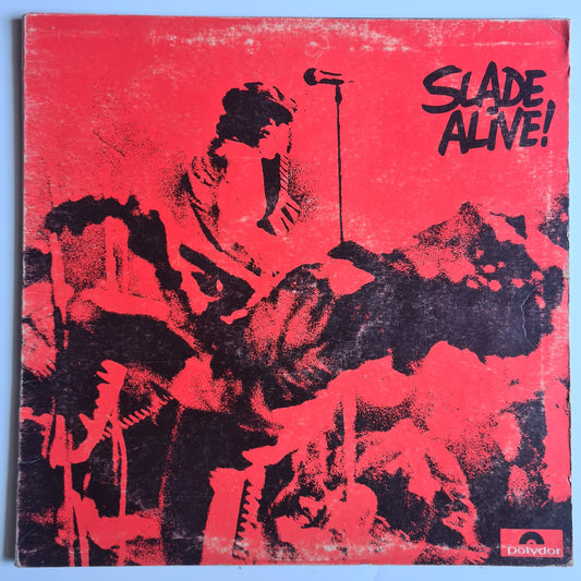 Slade – Slade Alive - 1972 - Vinyl Record LP
