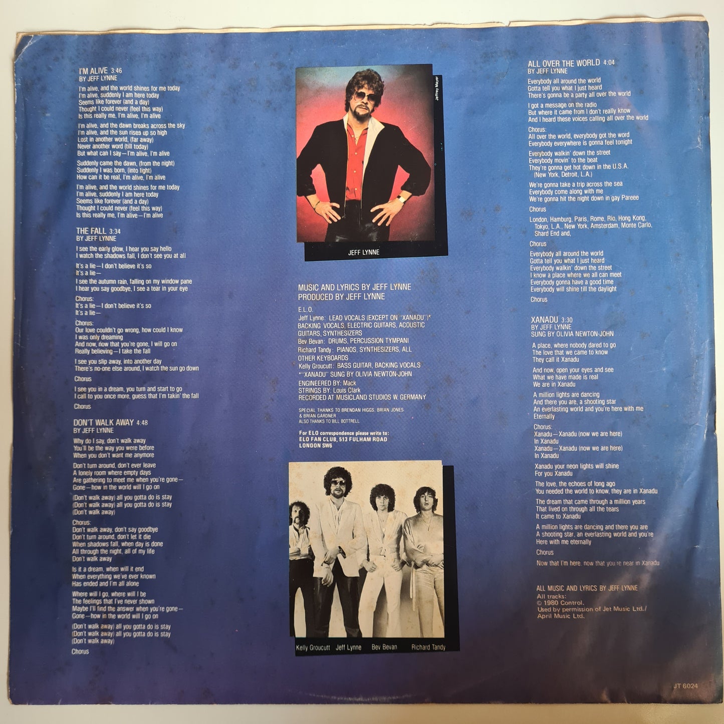 ELO & Olivia Newton John – Xanadu - 1980 (Gatefold) - Vinyl Record LP