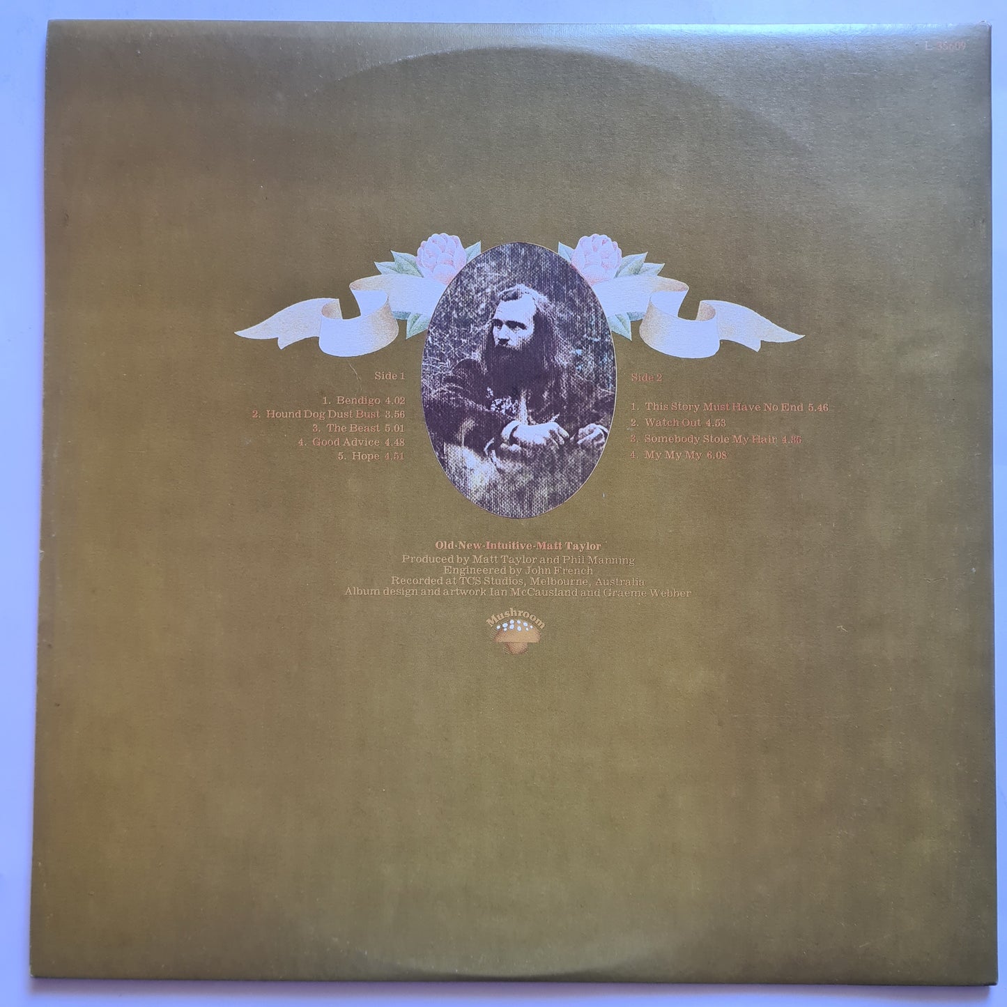 Matt Taylor – Old New Intuitive - 1975 - Vinyl Record LP (Gatefold) near mint