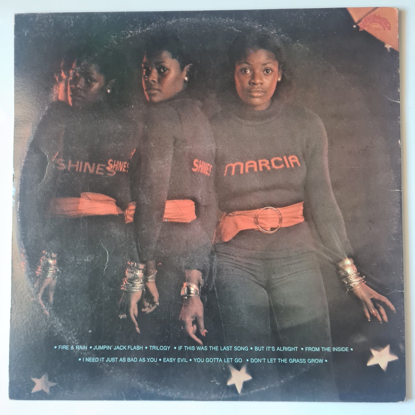 Marcia Hines – Marcia Shines - 1975 (1st pressing) - Vinyl Record LP (Debut Album)
