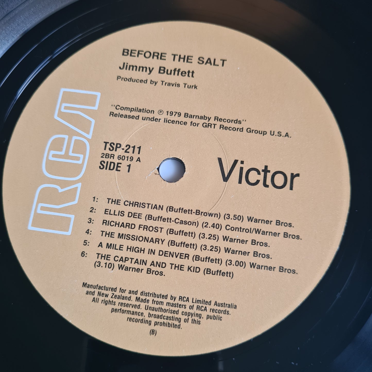 Jimmy Buffett – Before The Salt - 1979 - Vinyl Record 2LP