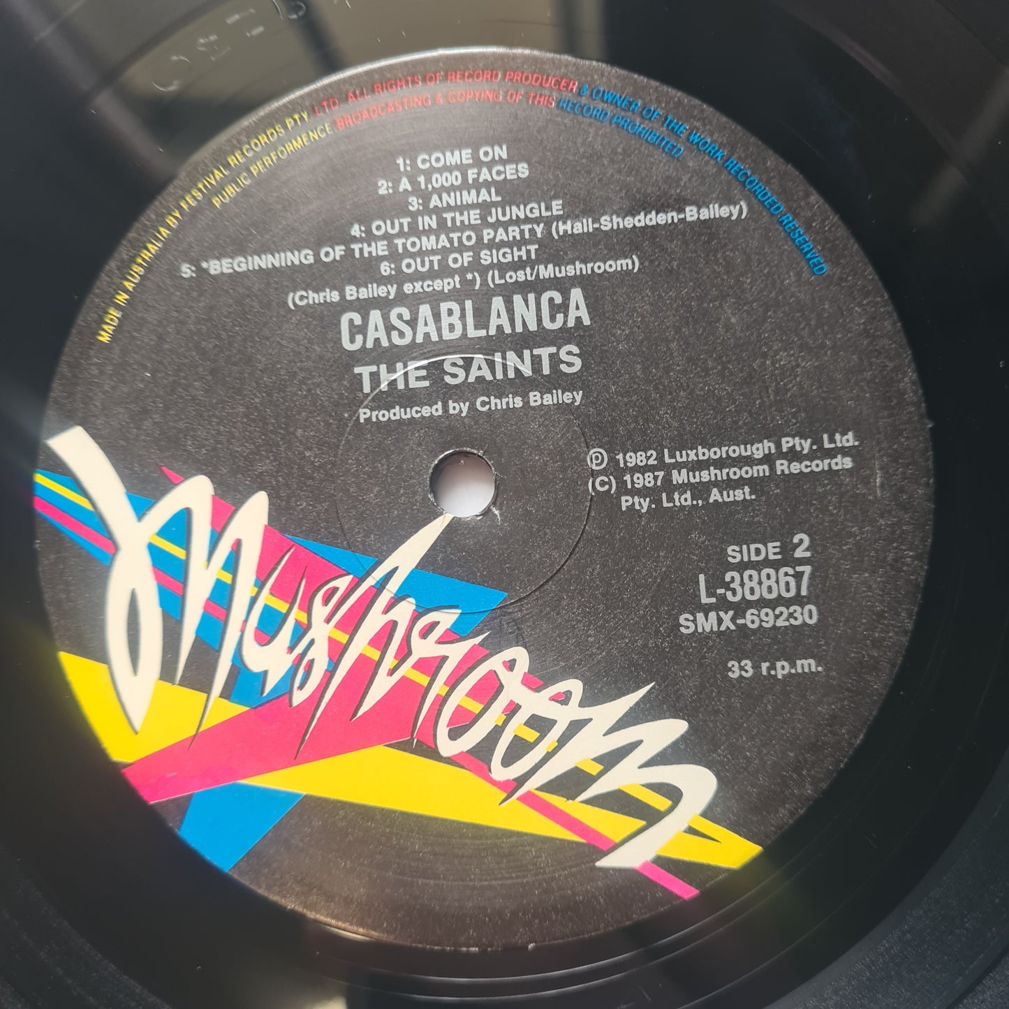 The Saints – Casablanca - 1988 - Vinyl Record LP (near mint)
