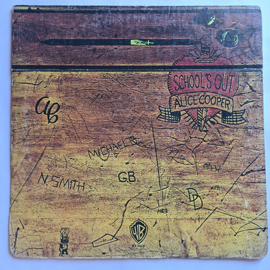 Alice Cooper – Schools Out (Folding Desk Cover) - 1972 - Vinyl Record LP (First Australian Pressing)