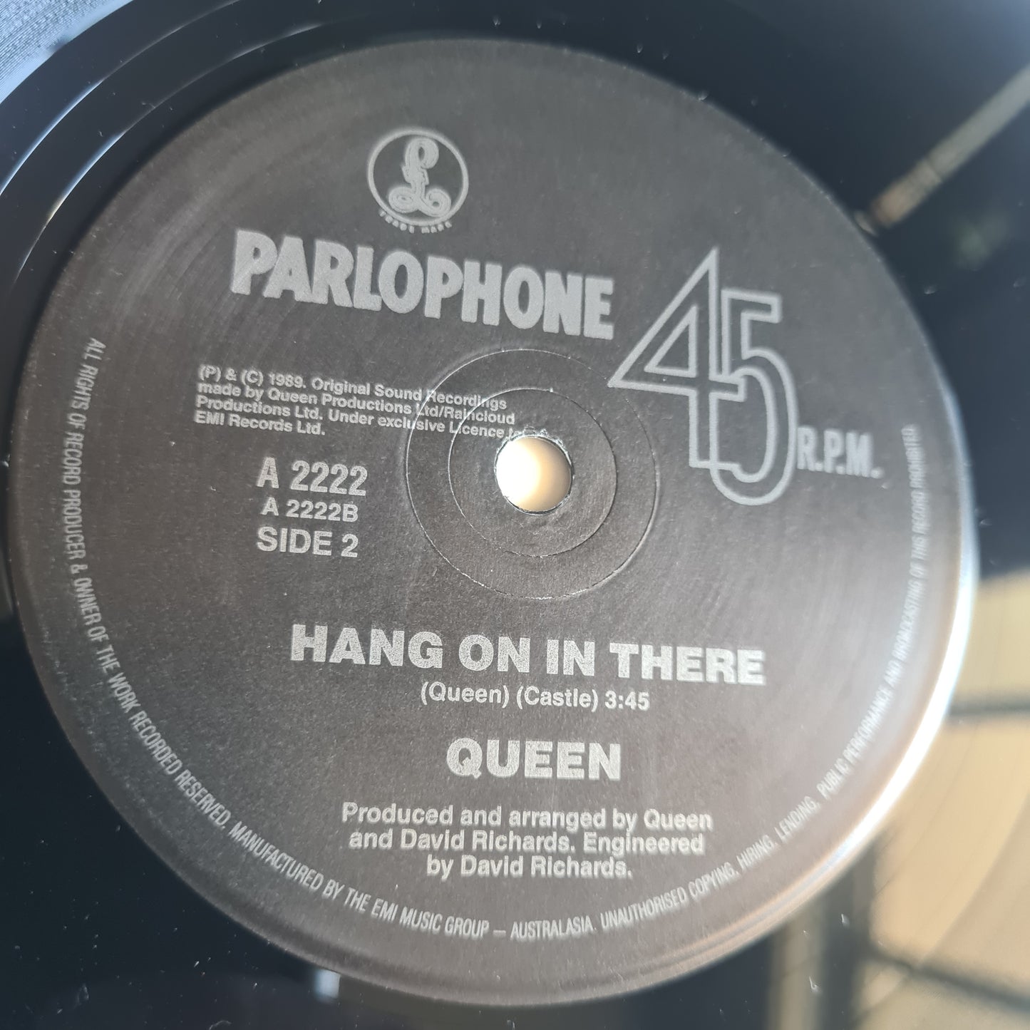 Queen – I Want It All - 1989 - Vinyl Record 7" Single - 45 RPM