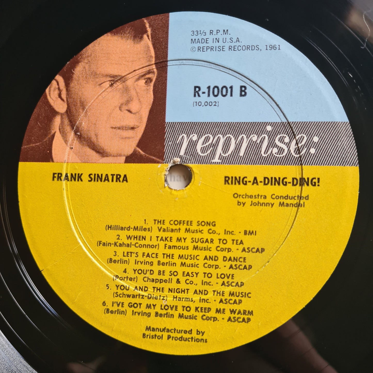 Frank Sinatra – Ring-A-Ding Ding! - 1961 - Vinyl Record LP