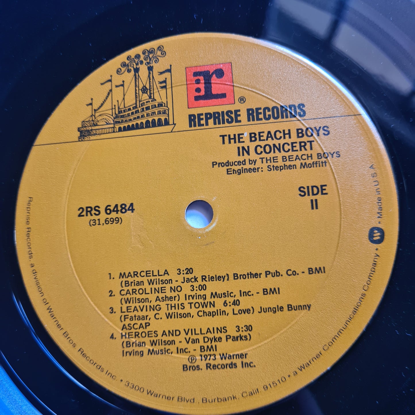 The Beach Boys – The Beach Boys In Concert - 1976 (USA Pressing) - Vinyl Record 2LP