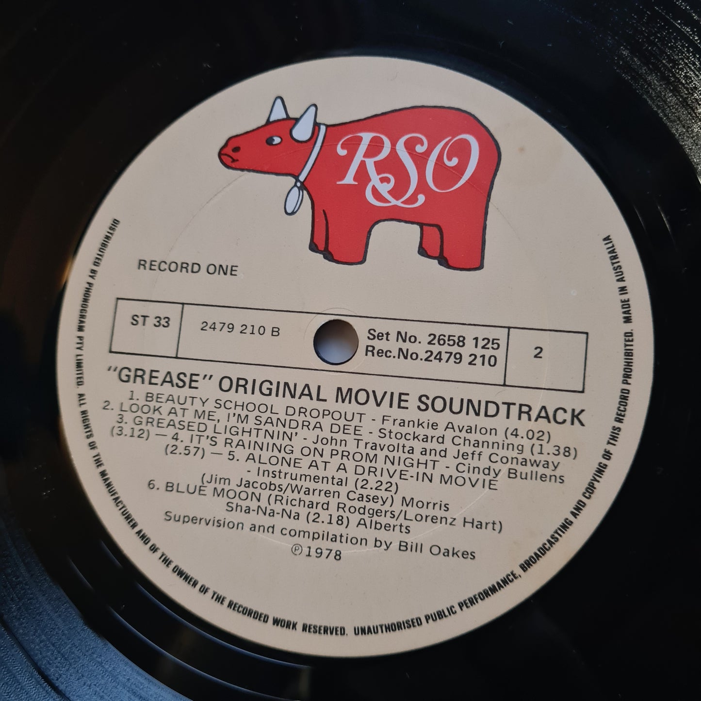 Grease – Original Soundtrack From The Motion Picture - 1978 (2LP Gatefold) - Vinyl Record (near mint)