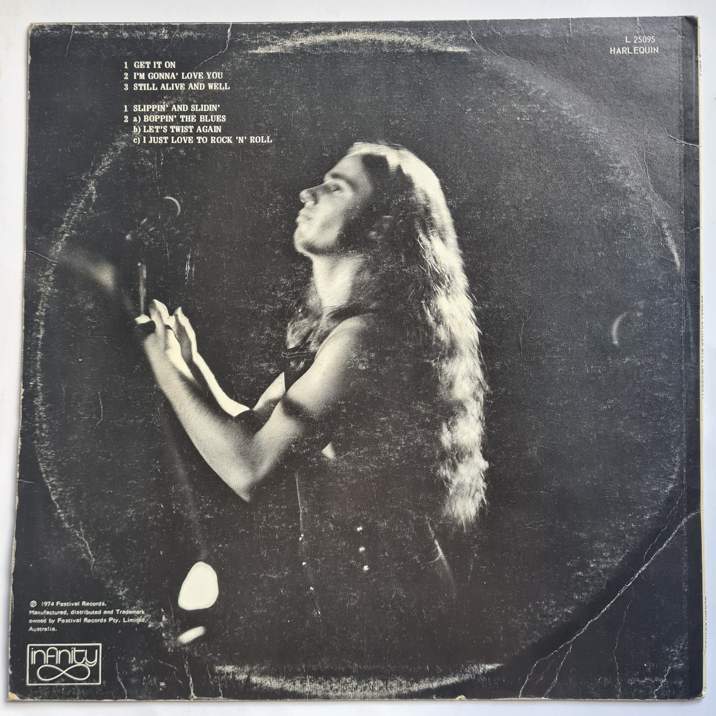 Blackfeather – Live! (Sunbury) - 1974 - Vinyl Record LP