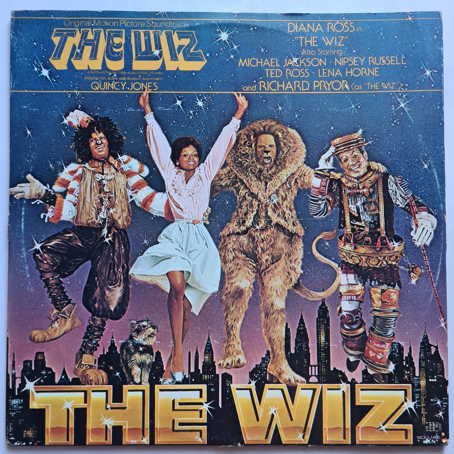 Various Artists (Michael Jackson, Diana Ross) – The Wiz (Original Motion Picture Soundtrack) - 1978 - Vinyl Record 2LP