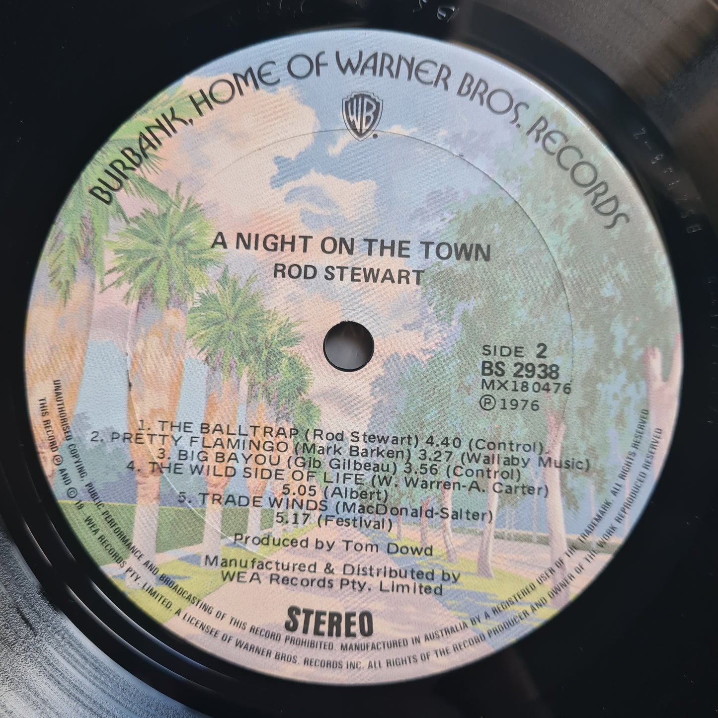 Rod Stewart – A Night On The Town - 1976 - Vinyl Record LP