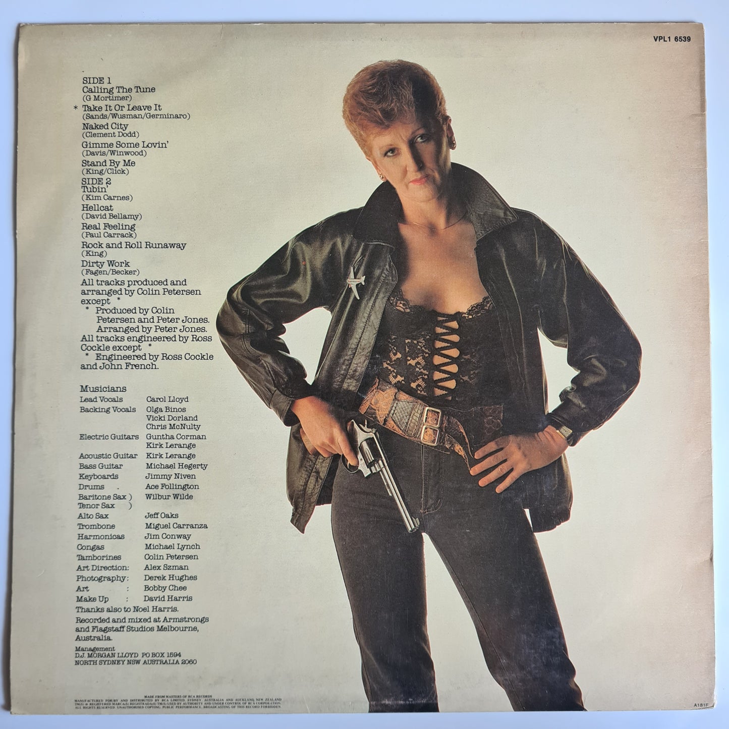 Carol Lloyd – Take It Or Leave It - 1981 - Vinyl Record LP