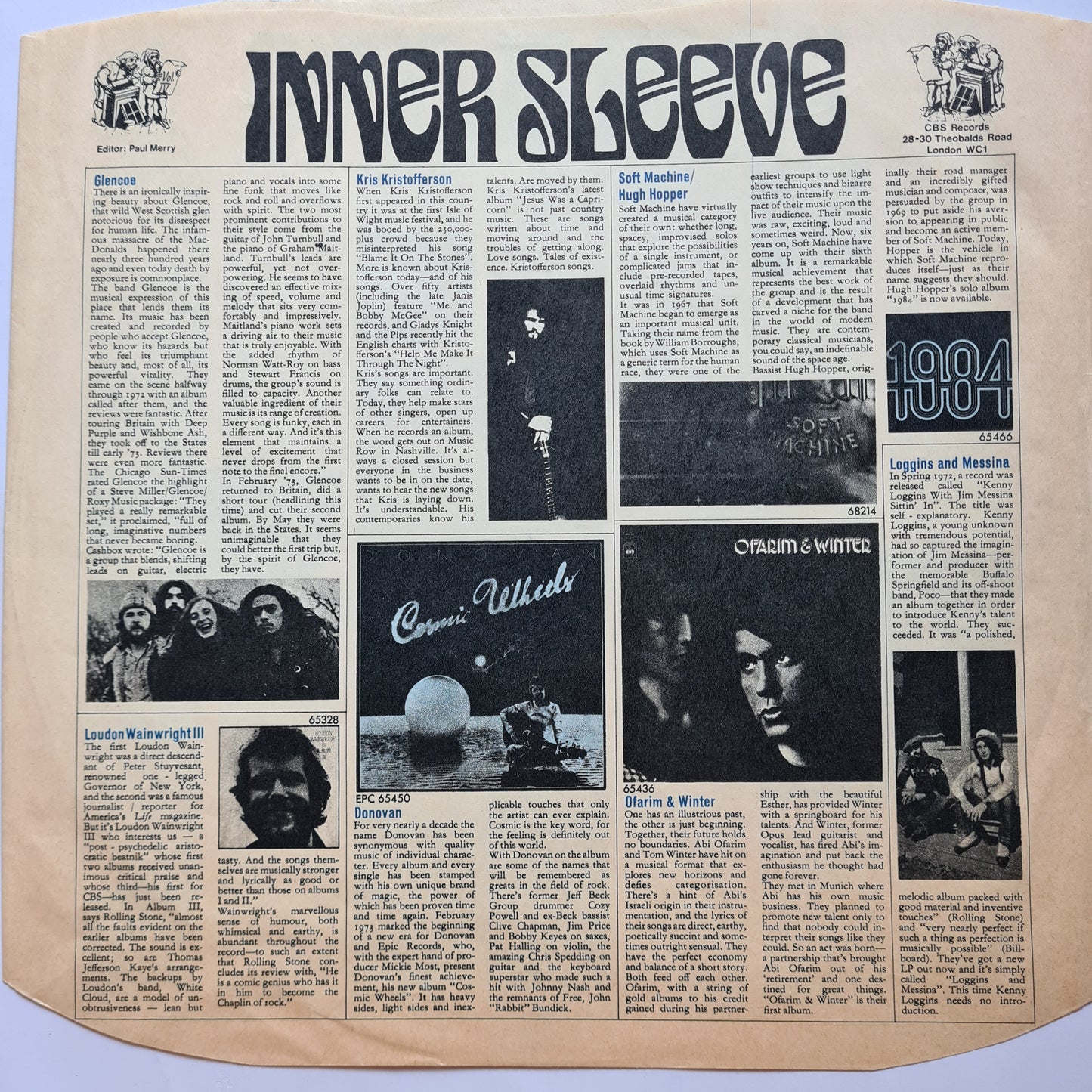 Home (Cliff Williams of AC/DC) – The Alchemist - 1973 (UK 1st Pressing) - Vinyl Record LP (near mint)