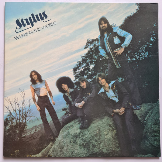 Stylus – Where In The World - 1975 - Vinyl Record LP (near mint)