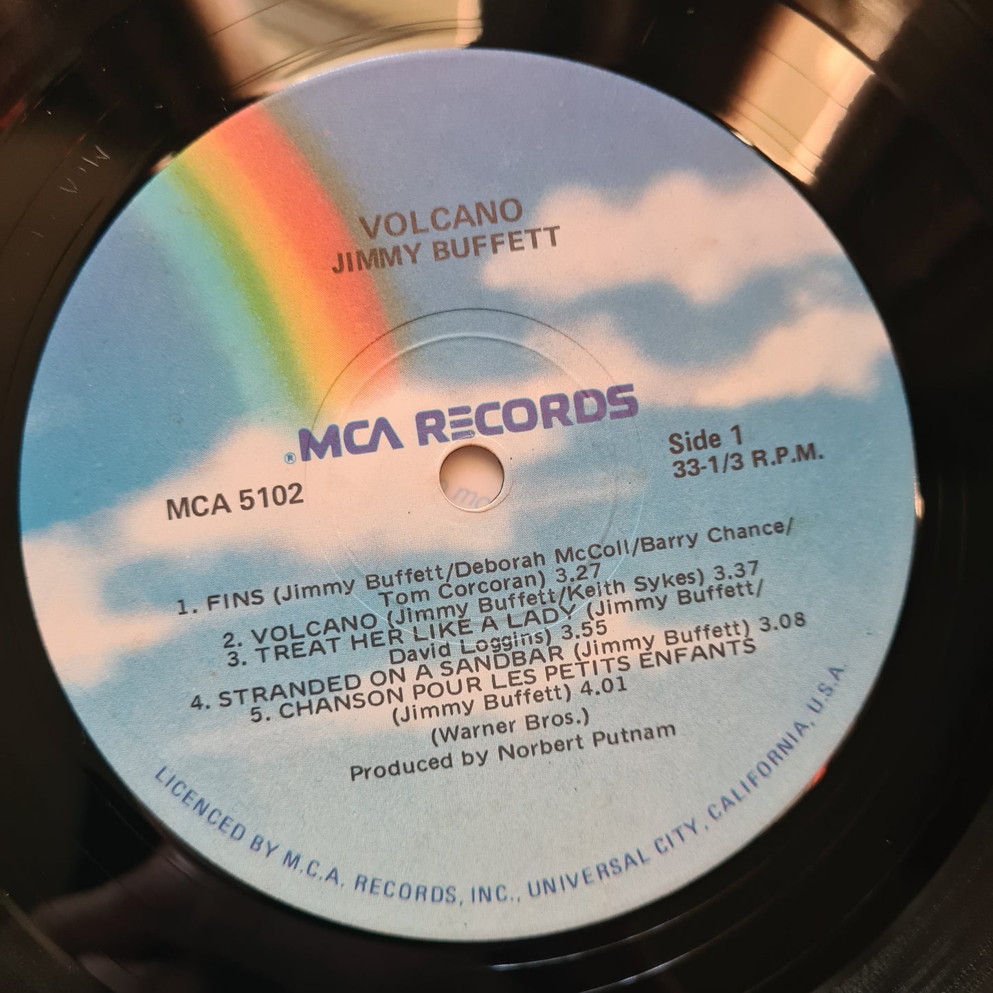 Jimmy Buffett – Volcano - 1979 - Vinyl Record LP (Gatefold)