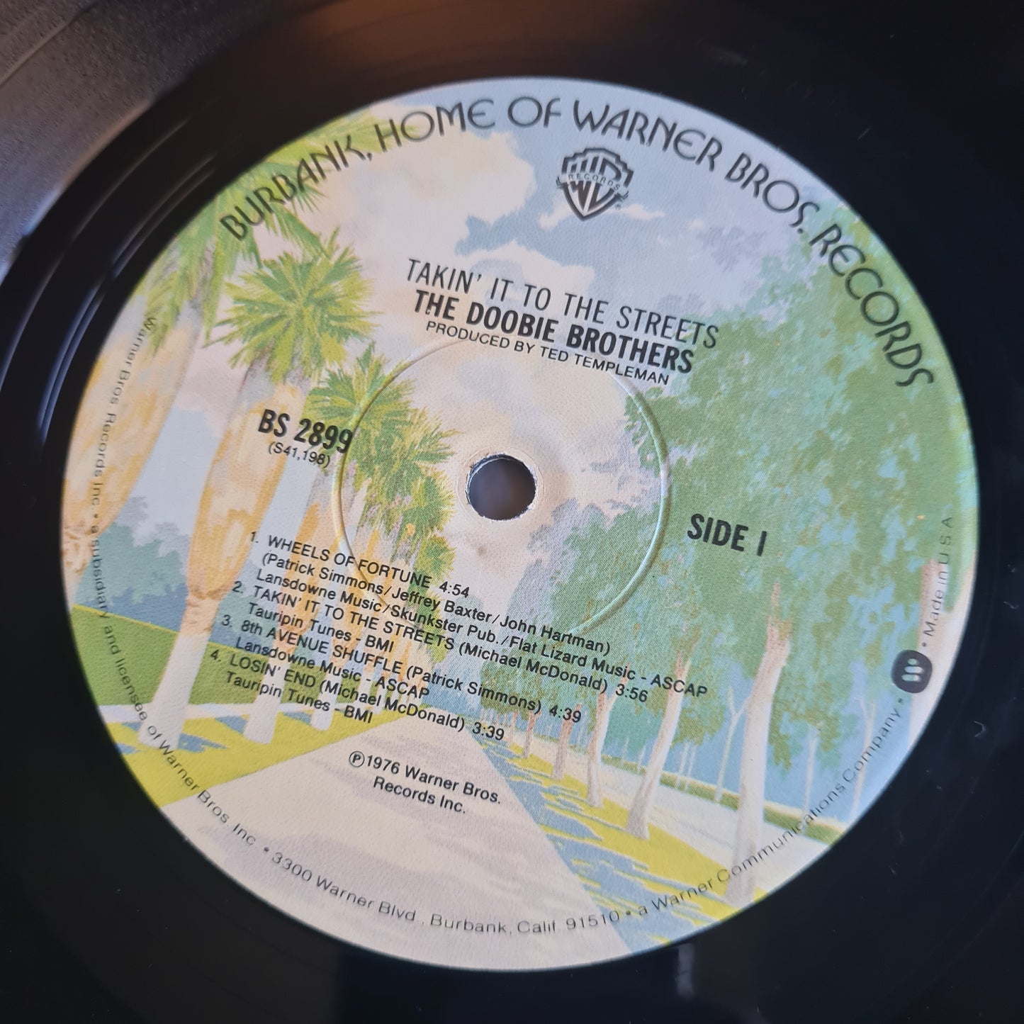 The Doobie Brothers – Takin' It To The Streets - 1976 - Vinyl Record LP